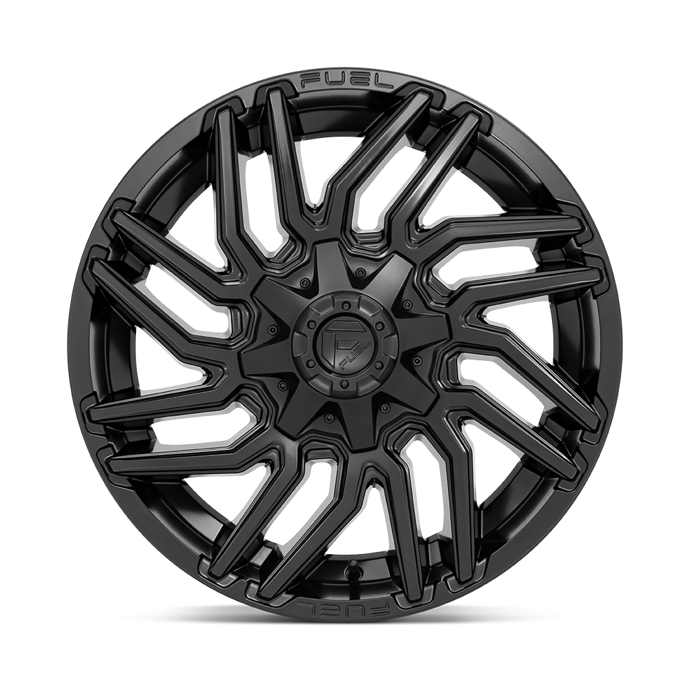 Felga aluminiowa D775 TYPHOON Matte Black FUEL - Image 2