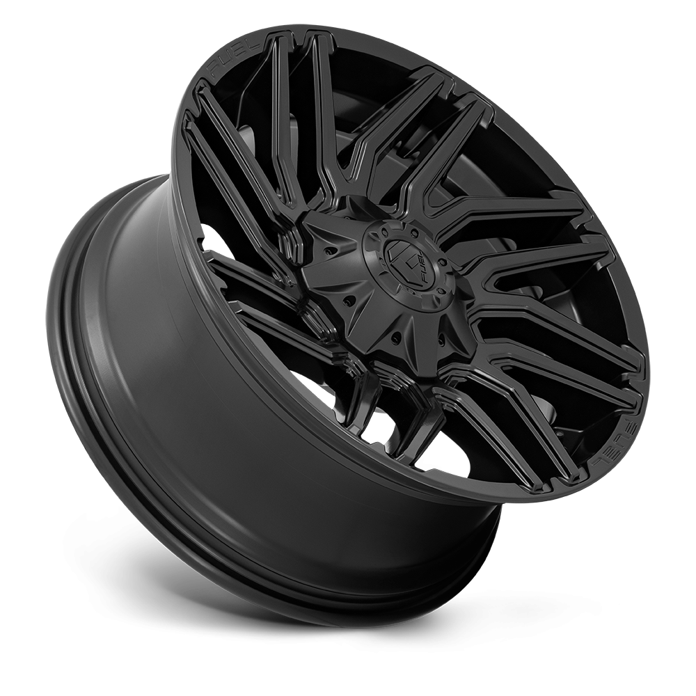 Felga aluminiowa D775 TYPHOON Matte Black FUEL - Image 3