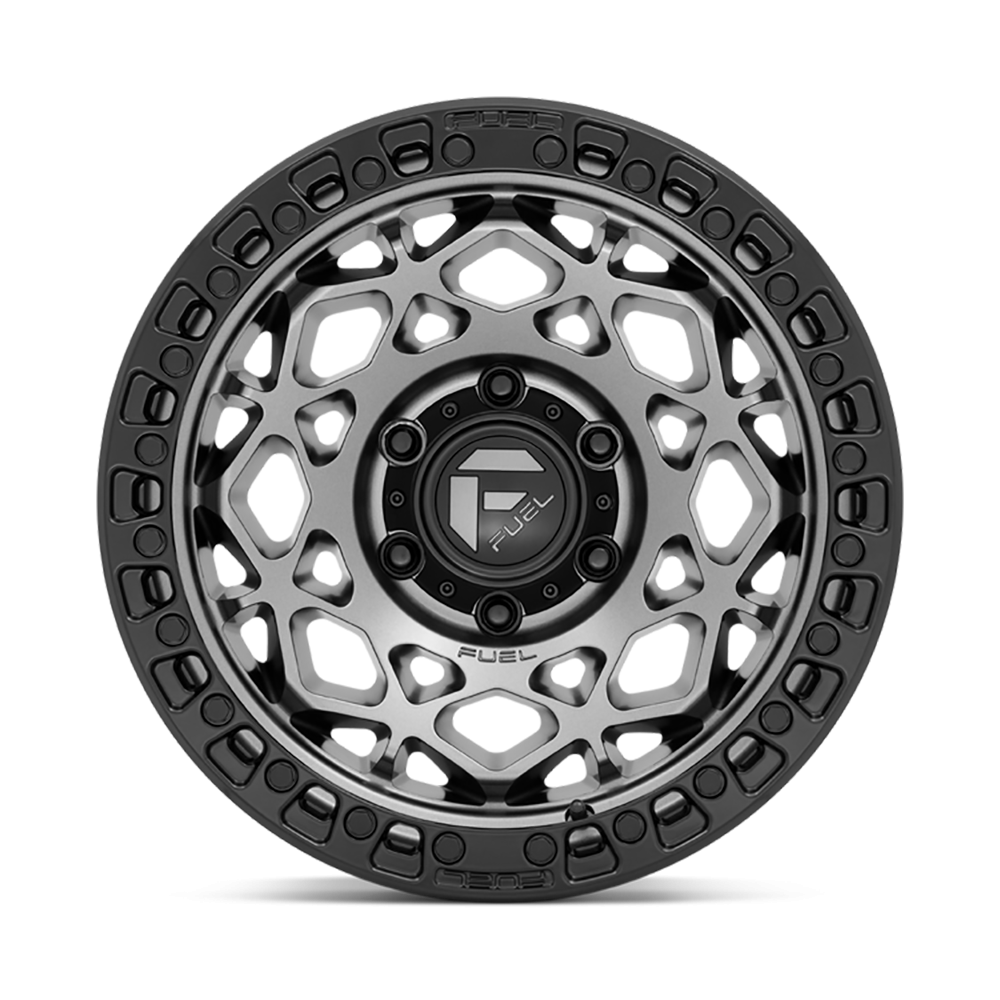 Felga aluminiowa D784 Unit Gunmetal W/ Matte Black Ring Fuel - obrazek 3