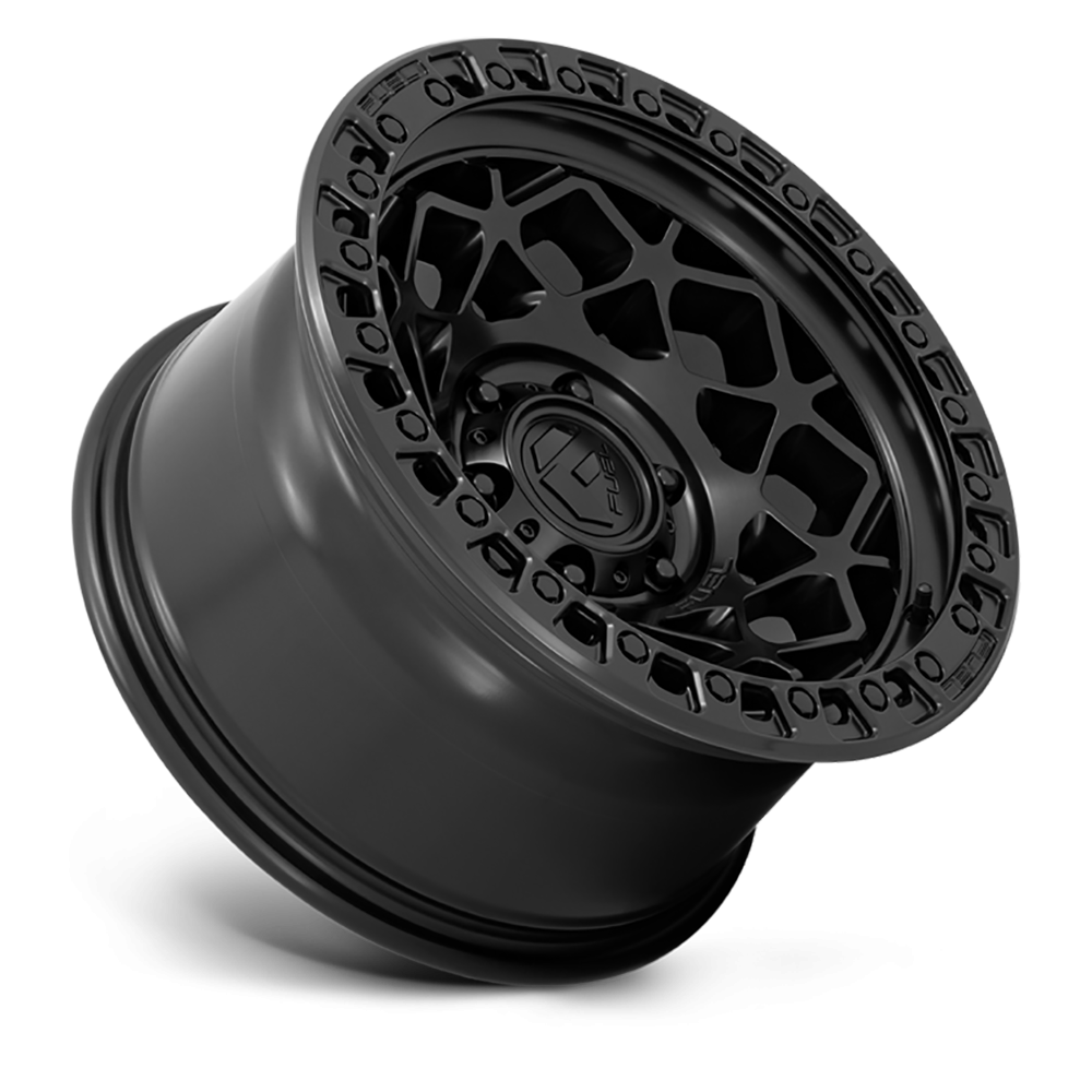 Felga aluminiowa D786 Unit Matte Black W/ Matte Black Ring Fuel - obrazek 2
