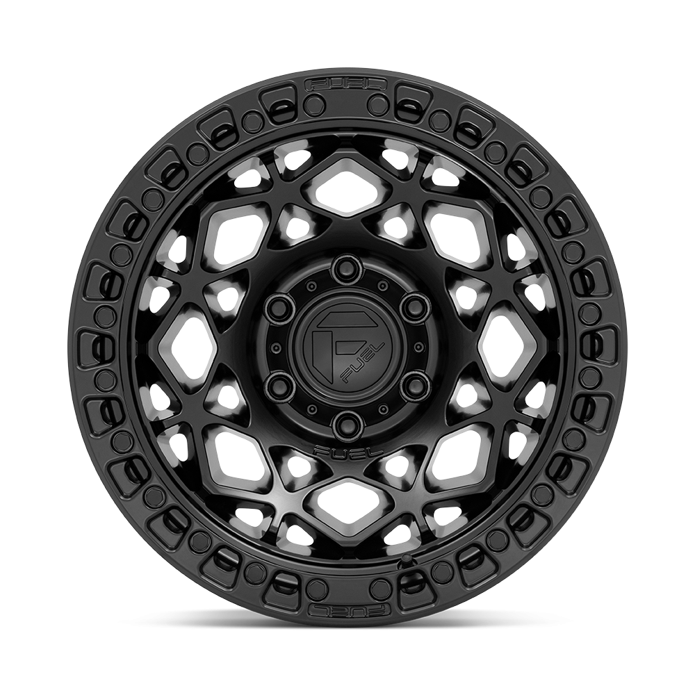 Felga aluminiowa D786 UNIT Matte Black W/ Matte Black Ring FUEL - obrazek 3
