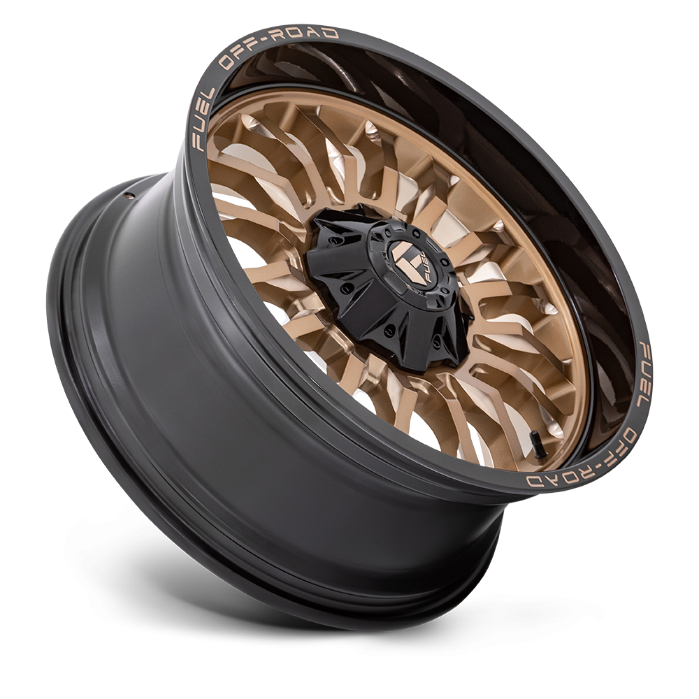 Felga aluminiowa D797 ARC Platinum Bronze W/ Black Lip FUEL - obrazek 3