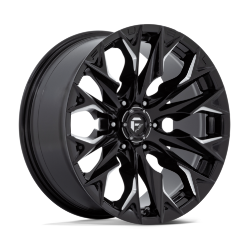Felga aluminiowa D803 FLAME Gloss Black Milled FUEL