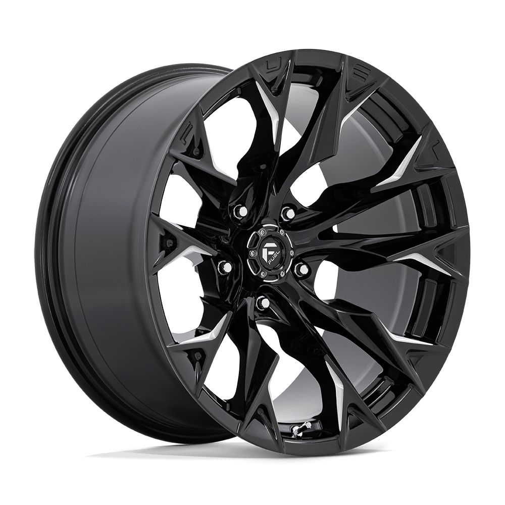 Felga aluminiowa D803 FLAME Gloss Black Milled FUEL