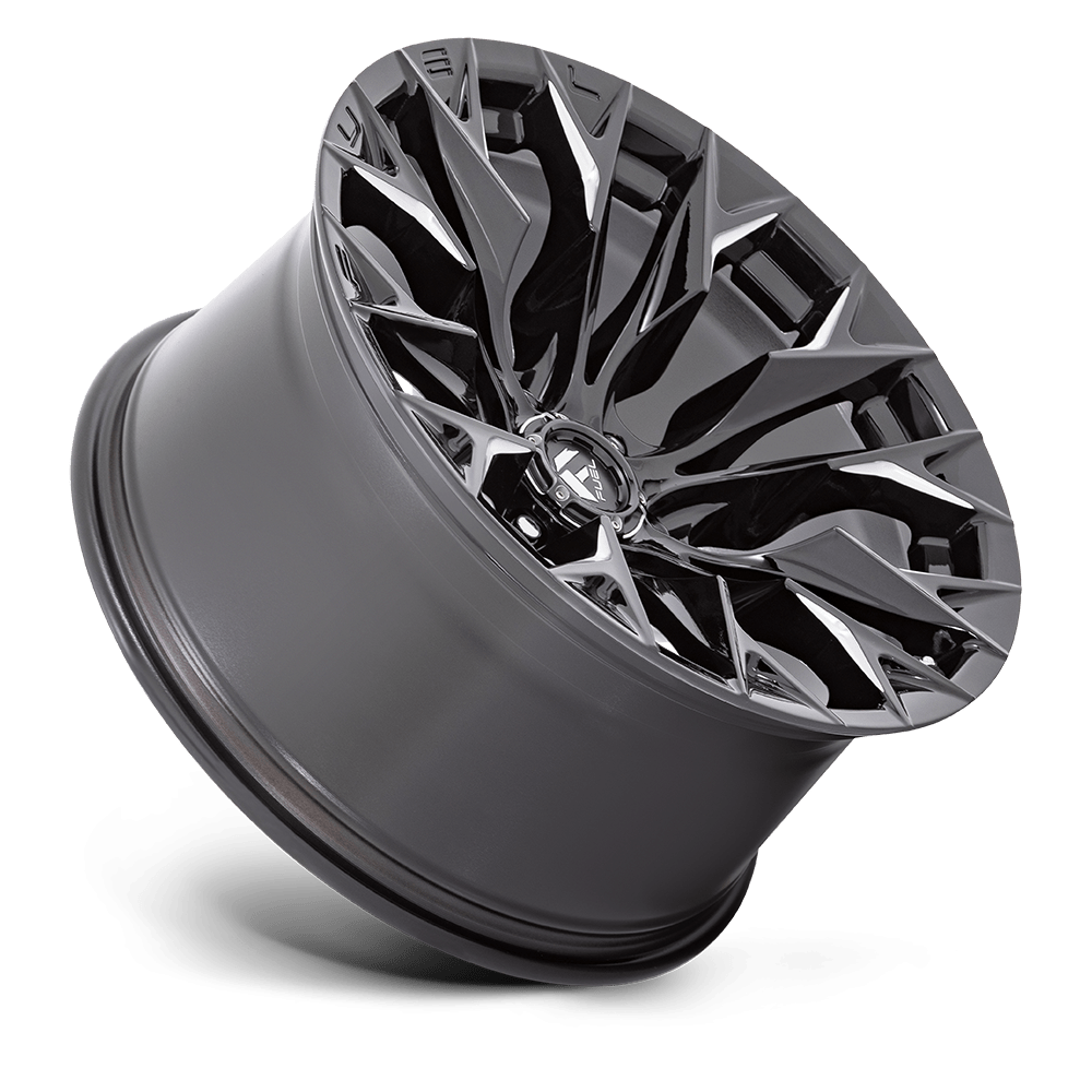 Felga aluminiowa D803 FLAME Gloss Black Milled Fuel - Image 3
