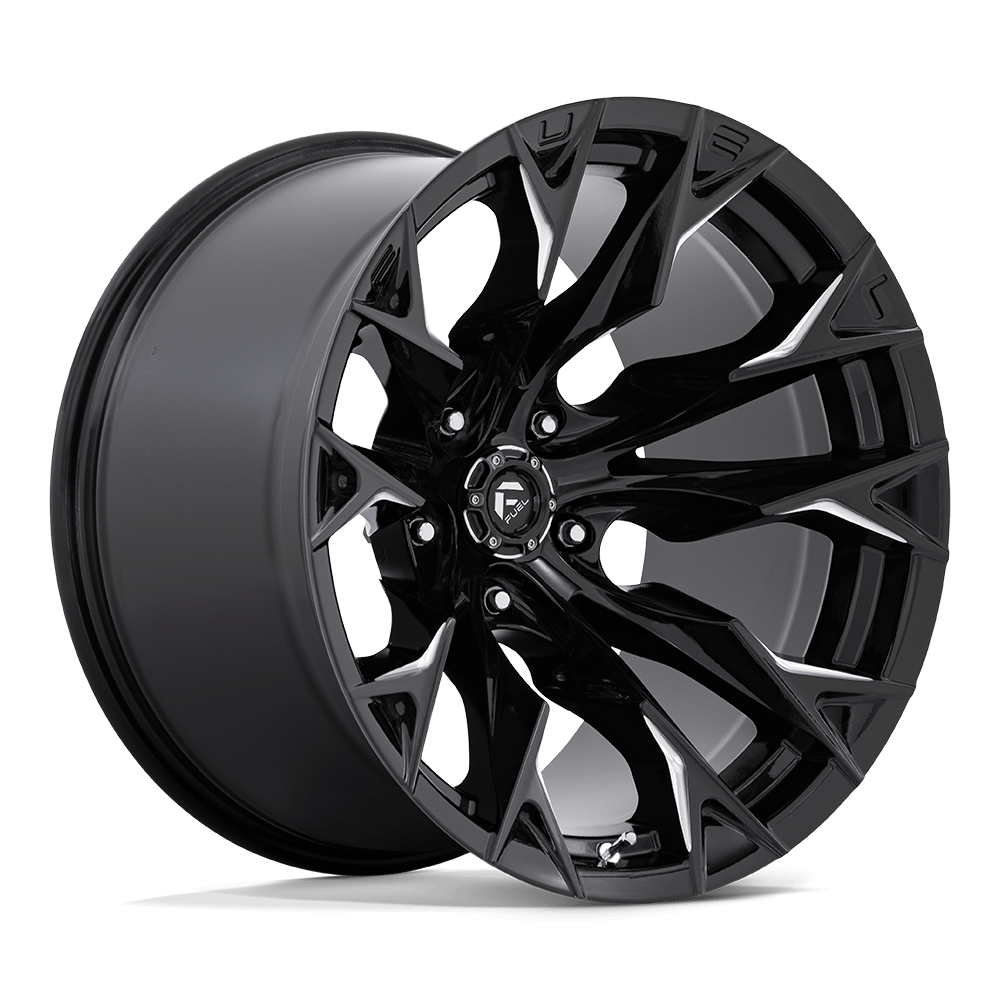Felga aluminiowa D803 FLAME Gloss Black Milled FUEL