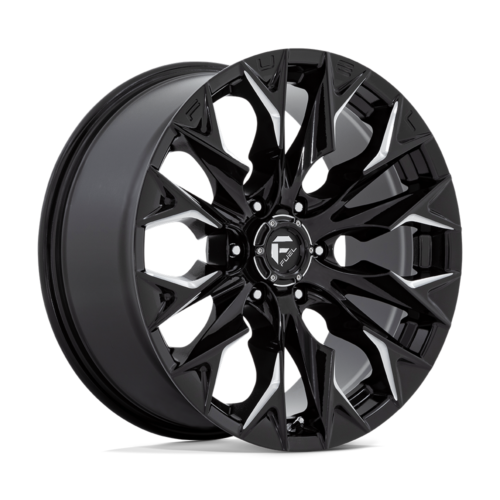 Felga aluminiowa D803 FLAME Gloss Black Milled FUEL