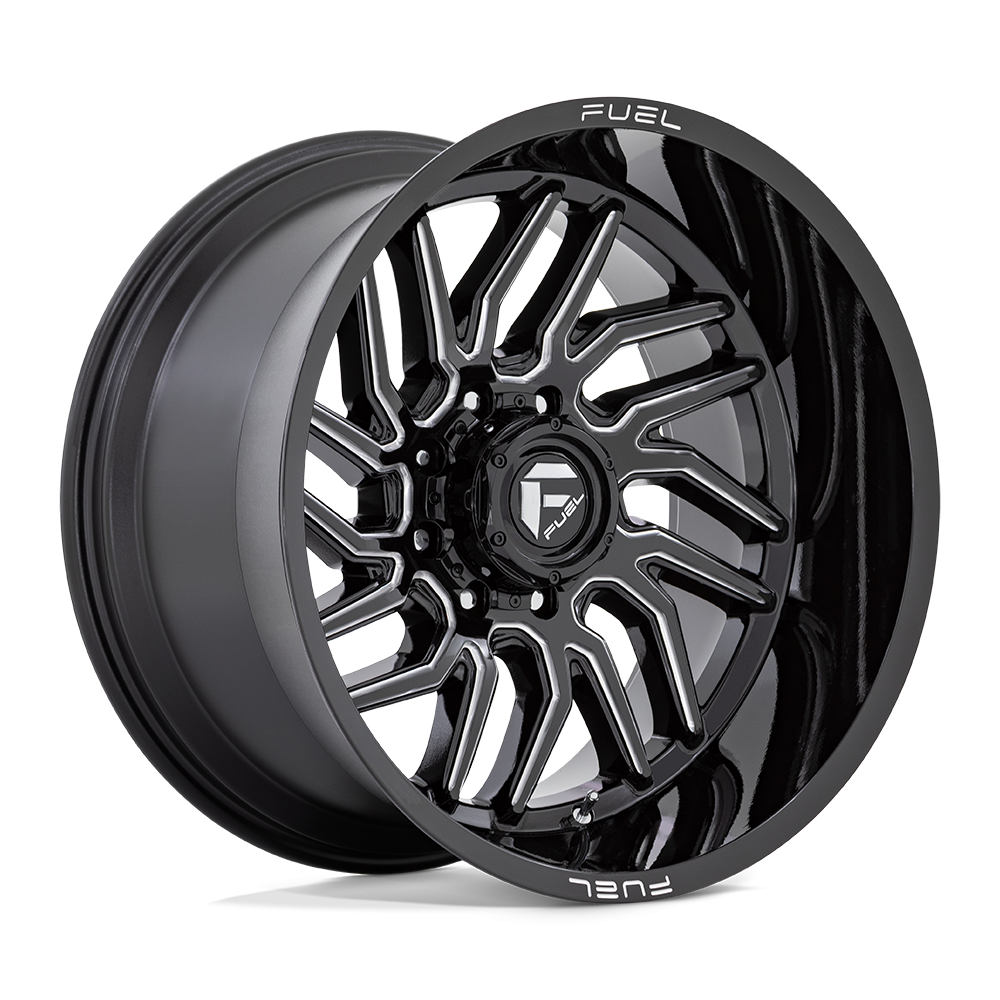 Felga aluminiowa D807 HURRICANE Gloss Black Milled FUEL