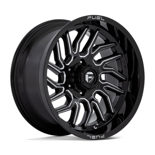 Felga aluminiowa D807 HURRICANE Gloss Black Milled FUEL
