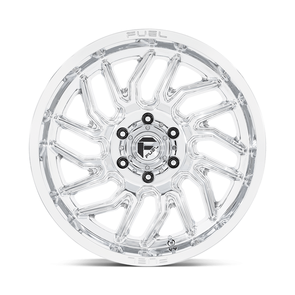 Felga aluminiowa D809 HURRICANE Polished Milled FUEL - obrazek 2