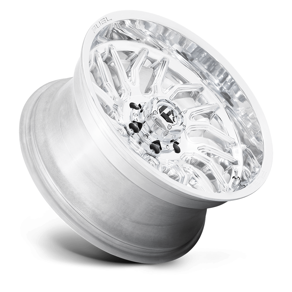 Felga aluminiowa D809 HURRICANE Polished Milled FUEL - obrazek 3