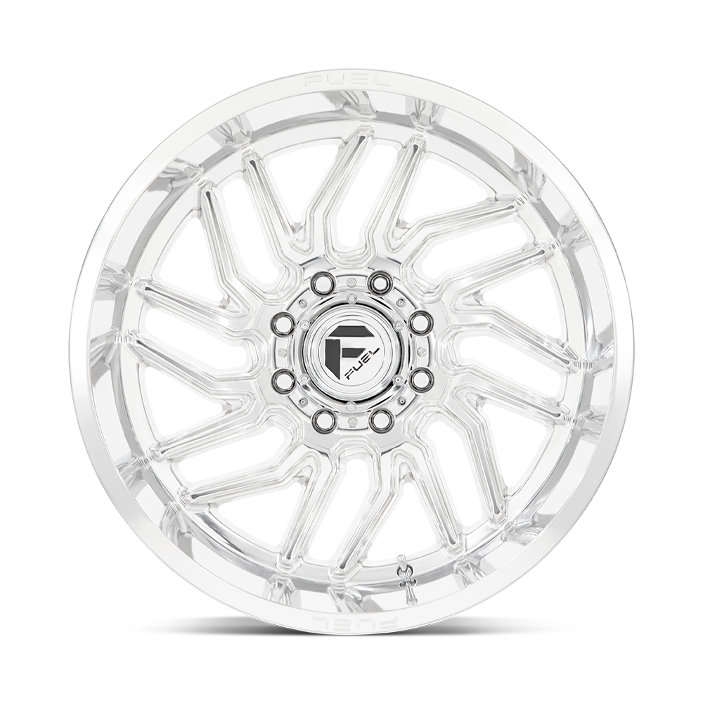 Felga aluminiowa D809 HURRICANE Polished Milled FUEL - obrazek 2