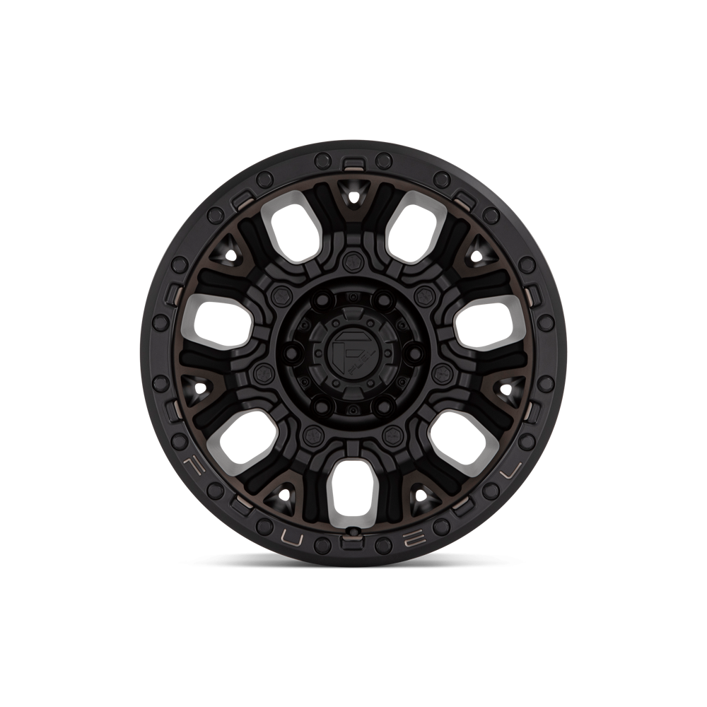 Felga aluminiowa D824 Traction Matte Black W/ Double Dark Tint Fuel - obrazek 3