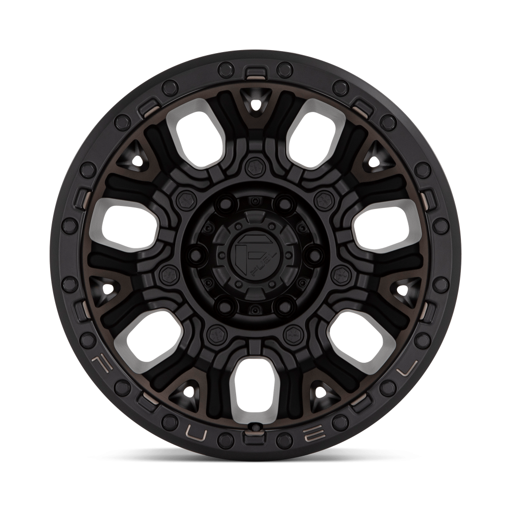Felga aluminiowa D824 TRACTION Matte Black W/ Double Dark Tint FUEL - Image 3