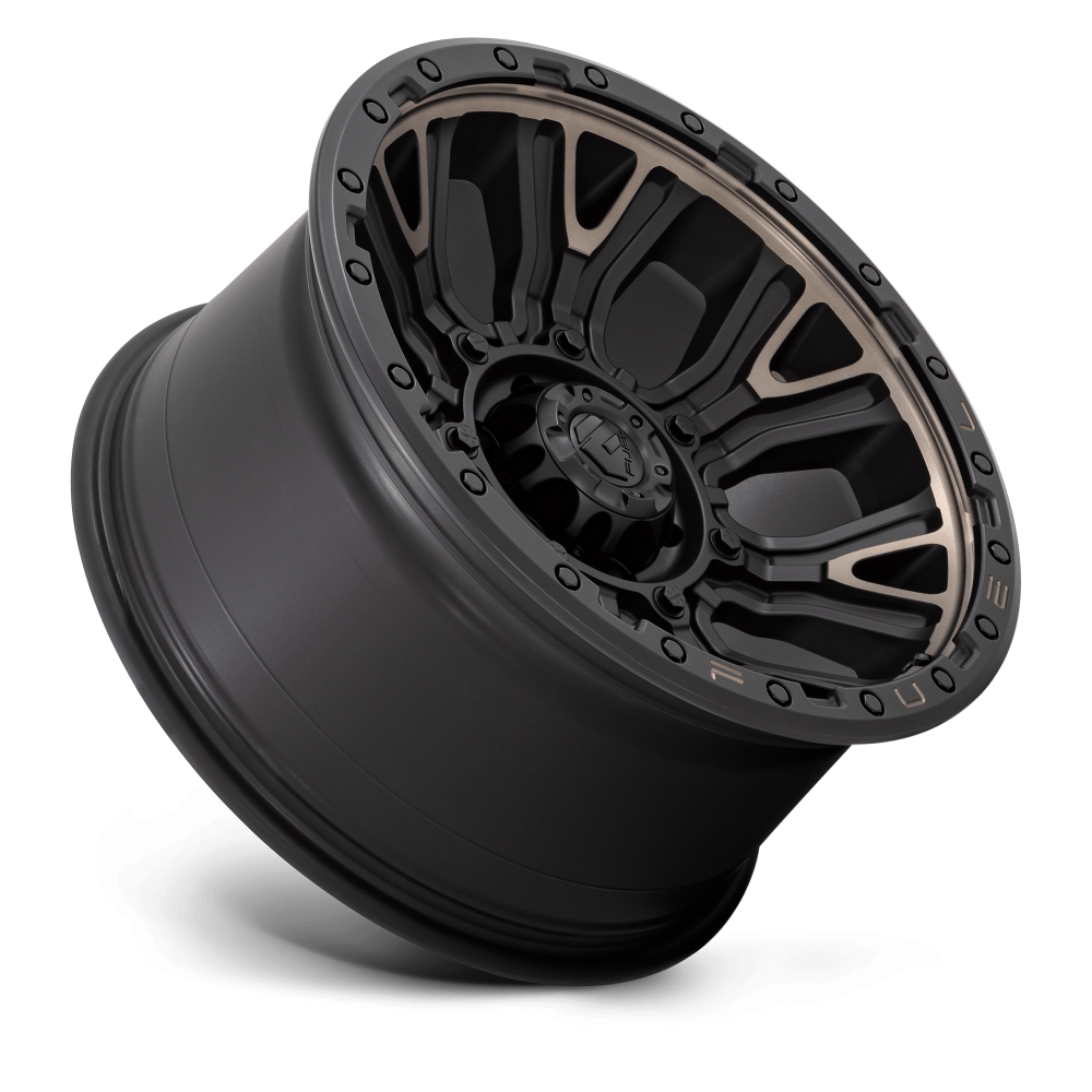 Felga aluminiowa D824 TRACTION Matte Black W/ Double Dark Tint FUEL - obrazek 2