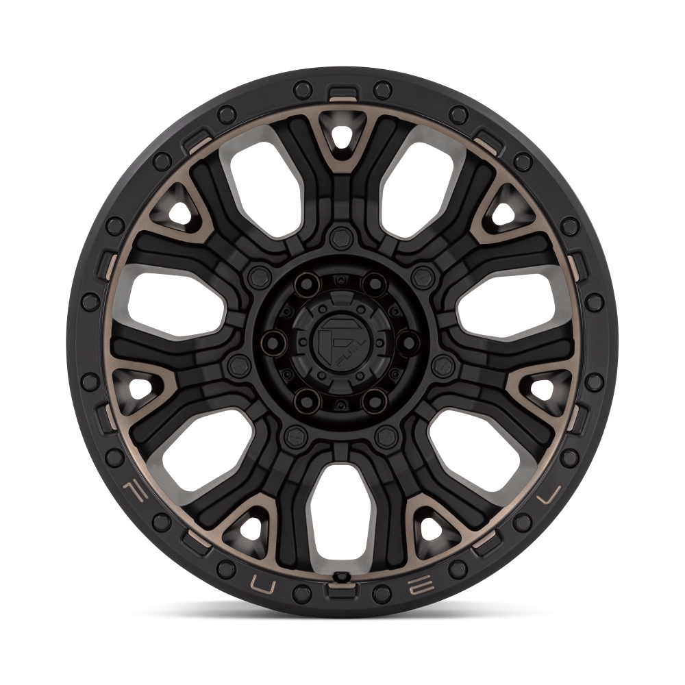 Felga aluminiowa D824 TRACTION Matte Black W/ Double Dark Tint FUEL - obrazek 3