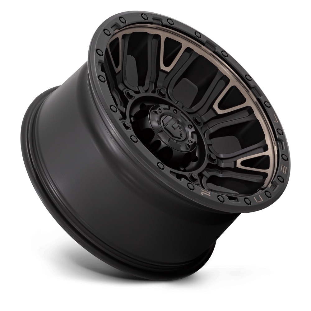 Felga aluminiowa D824 TRACTION Matte Black W/ Double Dark Tint FUEL - Image 2