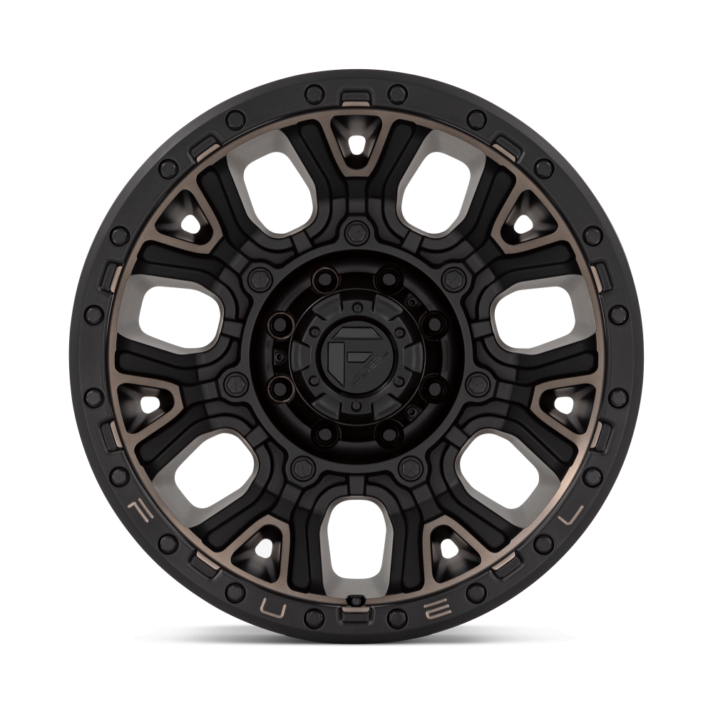 Felga aluminiowa D824 TRACTION Matte Black W/ Double Dark Tint FUEL - Image 3