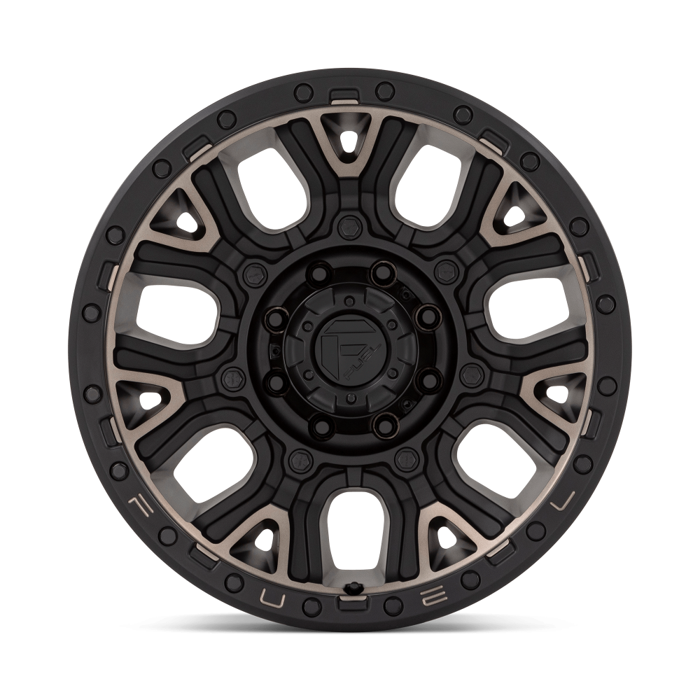 Felga aluminiowa D824 TRACTION Matte Black W/ Double Dark Tint FUEL - obrazek 3