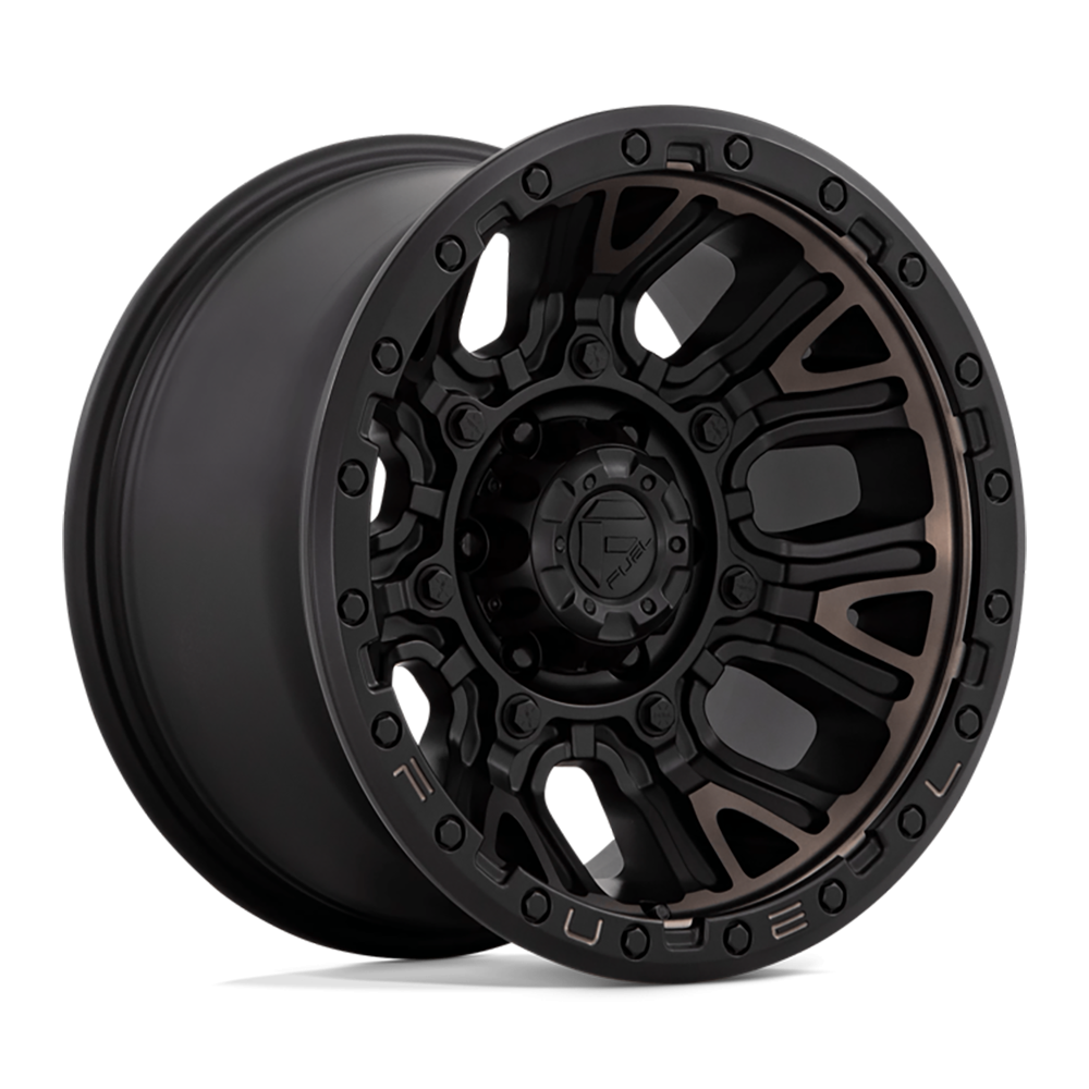 Felga aluminiowa D824 Traction Matte Black W/ Double Dark Tint Fuel
