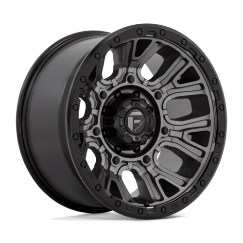 Felga aluminiowa D825 TRACTION Matte Gunmetal W/ Black Ring FUEL