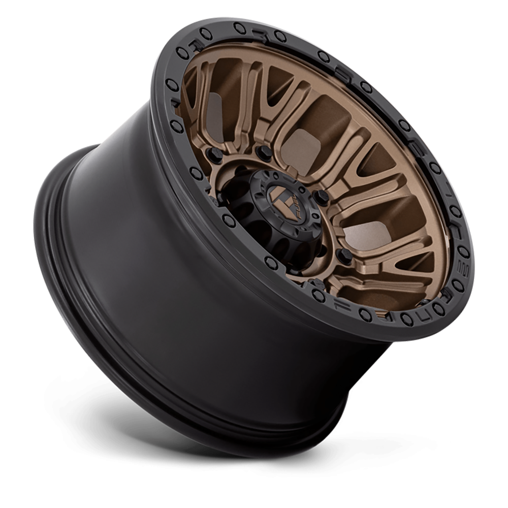 Felga aluminiowa D826 Traction Matte Bronze W/ Black Ring Fuel - obrazek 2
