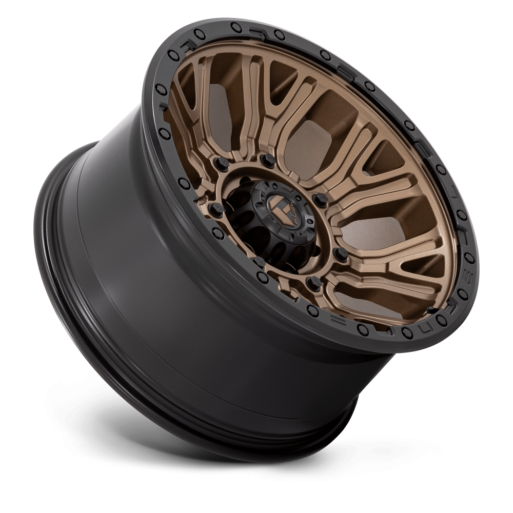 Felga aluminiowa D826 TRACTION Matte Bronze W/ Black Ring FUEL - obrazek 2