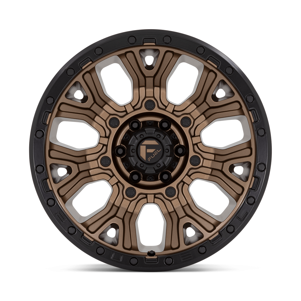 Felga aluminiowa D826 TRACTION Matte Bronze W/ Black Ring FUEL - obrazek 3