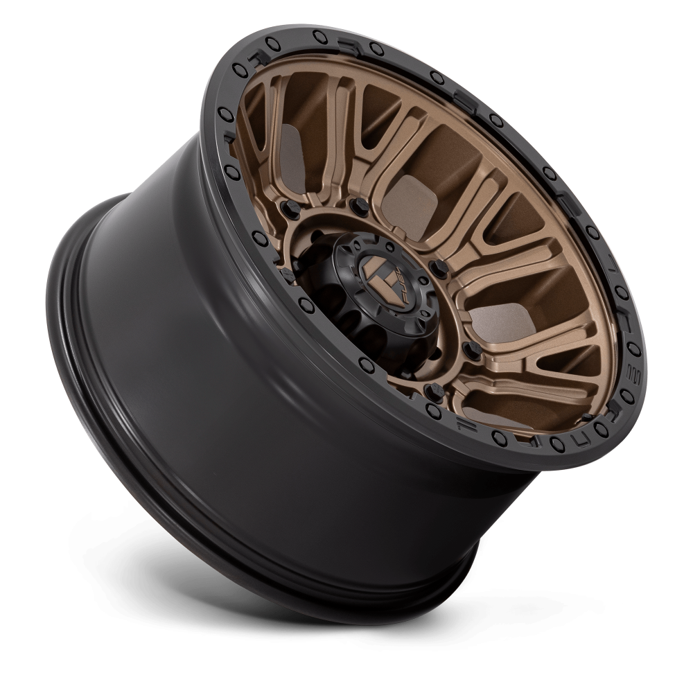 Felga aluminiowa D826 TRACTION Matte Bronze W/ Black Ring FUEL - obrazek 3