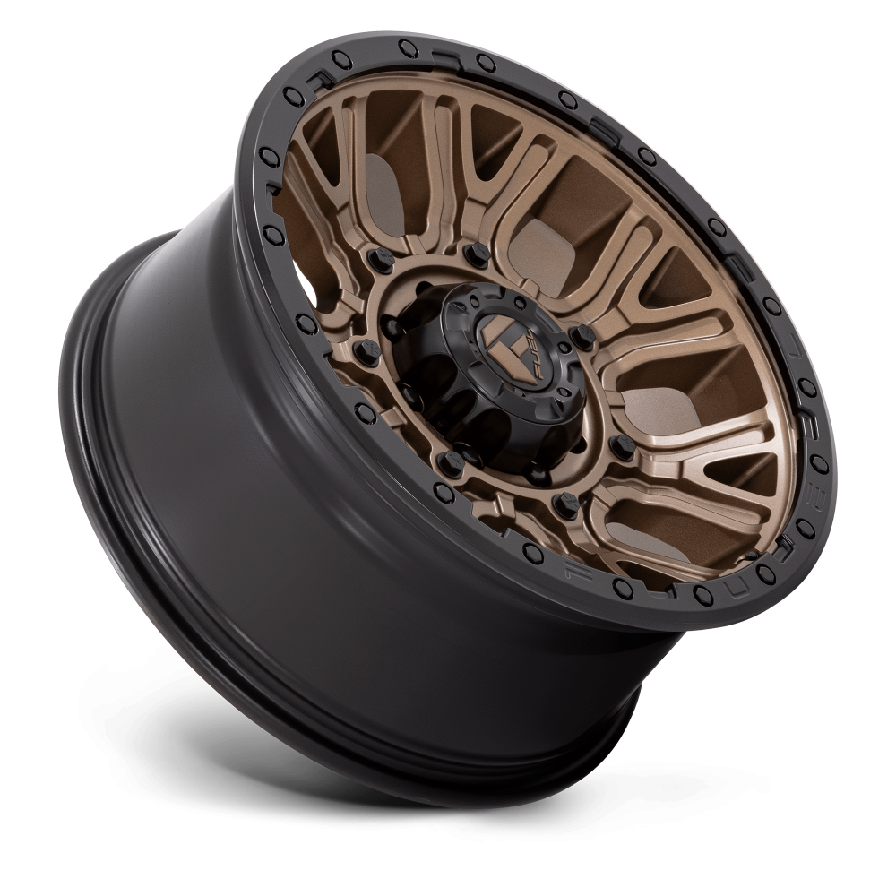 Felga aluminiowa D826 TRACTION Matte Bronze W/ Black Ring FUEL - obrazek 3