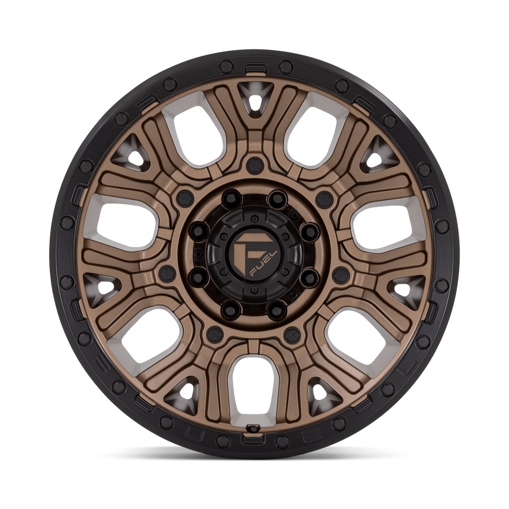 Felga aluminiowa D826 TRACTION Matte Bronze W/ Black Ring FUEL - Image 2