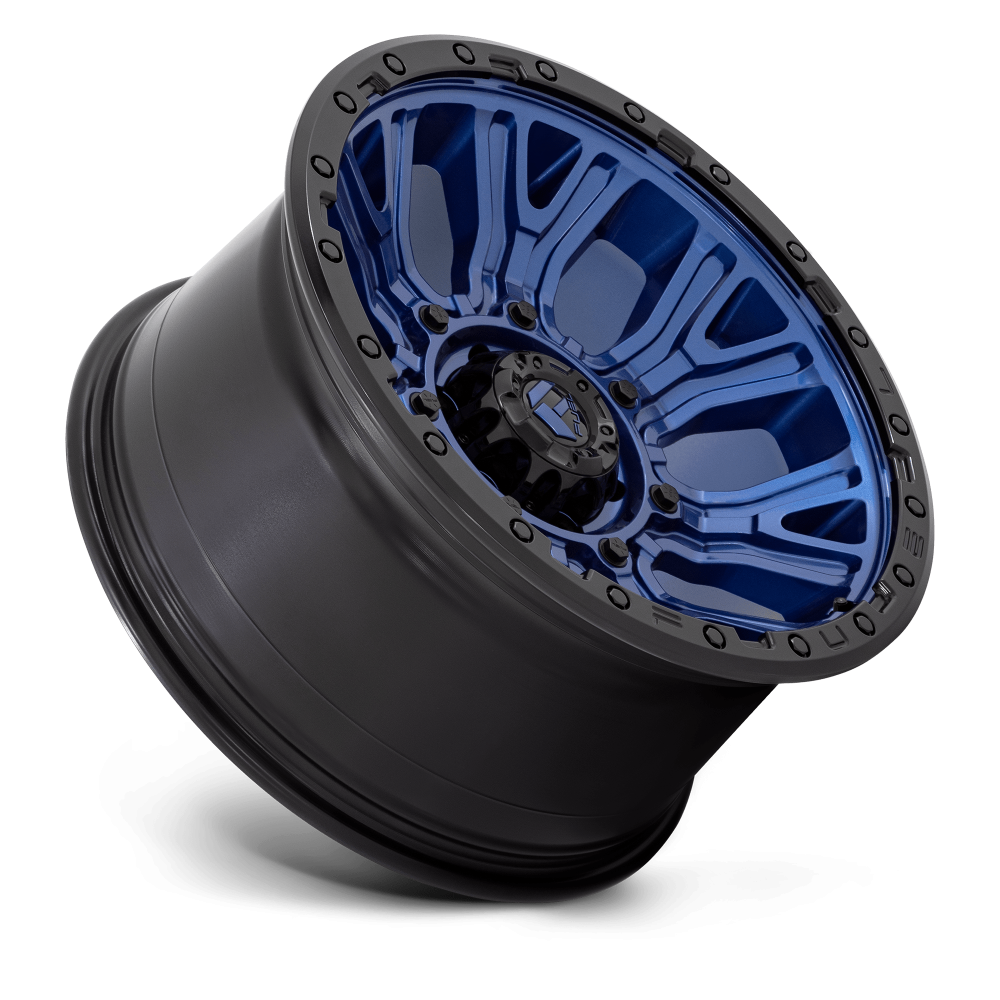 Felga aluminiowa D827 TRACTION Dark Blue W/ Black Ring FUEL - Image 2