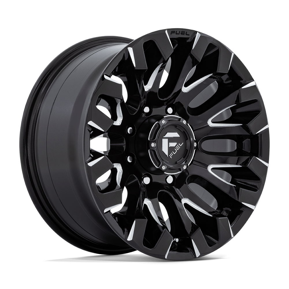 Felga aluminiowa D828 QUAKE Gloss Black Milled FUEL