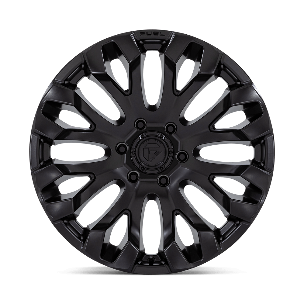 Felga aluminiowa D831 QUAKE Blackout FUEL - obrazek 2