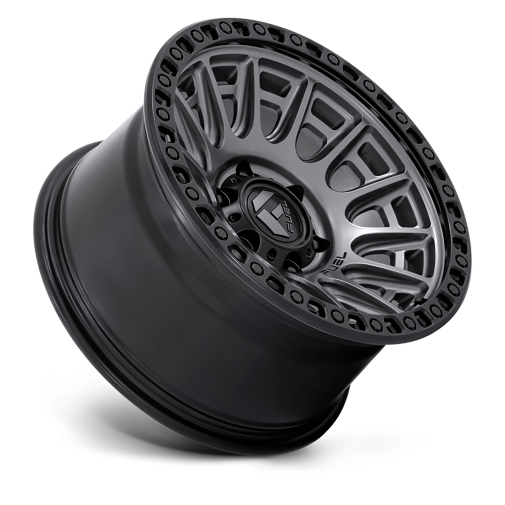 Felga aluminiowa D835 Cycle Matte Gunmetal W/ Black Ring Fuel - obrazek 2