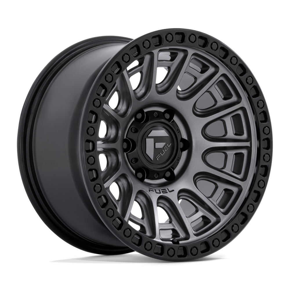 Felga aluminiowa D835 CYCLE Matte Gunmetal W/ Black Ring FUEL