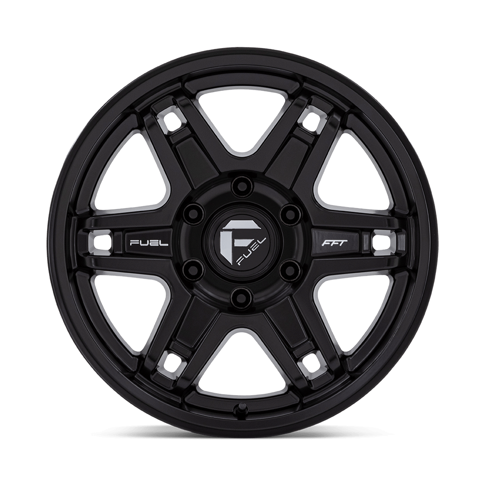 Felga aluminiowa D836 SLAYER Matte Black FUEL - obrazek 3