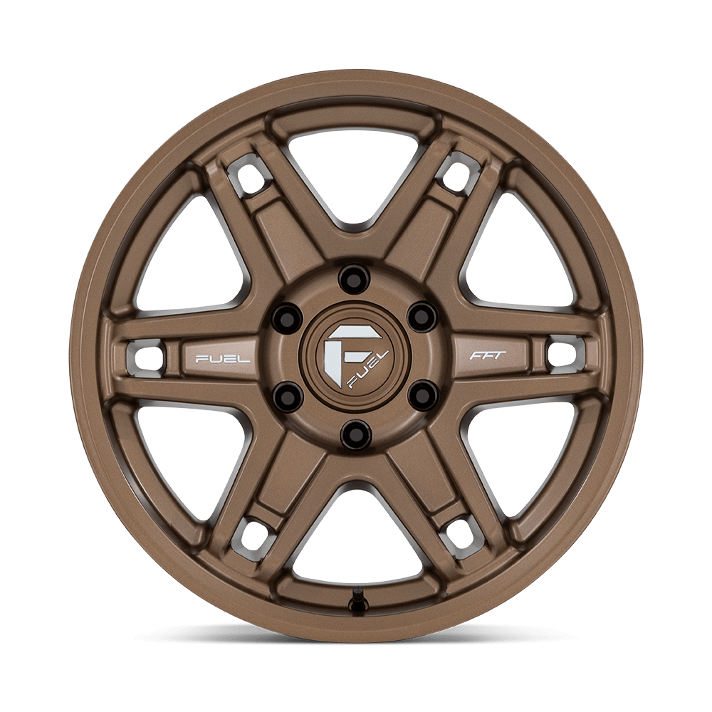 Felga aluminiowa D837 SLAYER Matte Bronze FUEL - obrazek 3