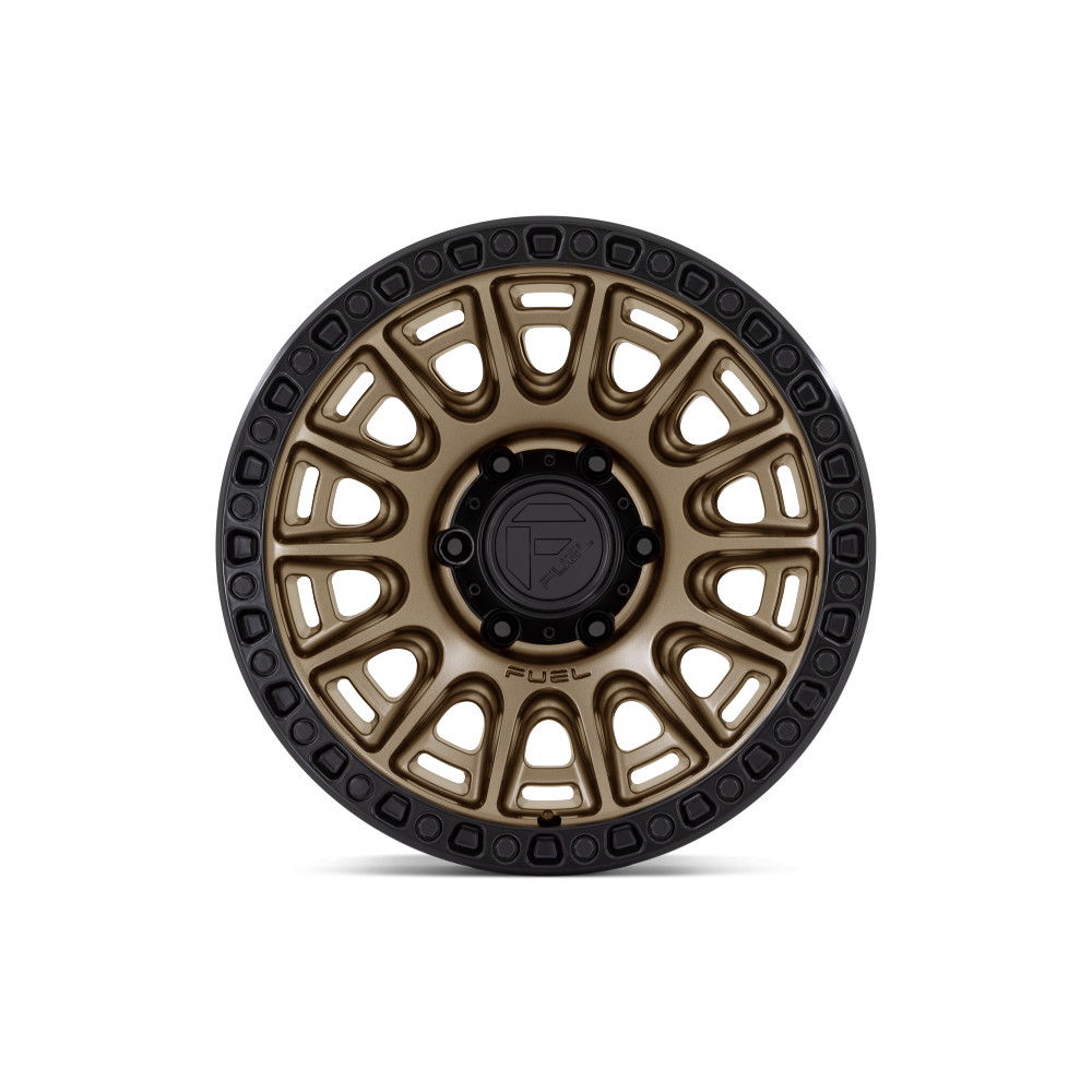 Felga aluminiowa D861 Matte Bronze W/ Black Ring Fuel - Image 2