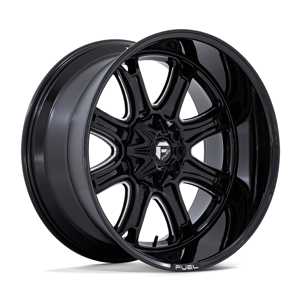 Felga aluminiowa DARKSTAR Gloss Black Milled FUEL