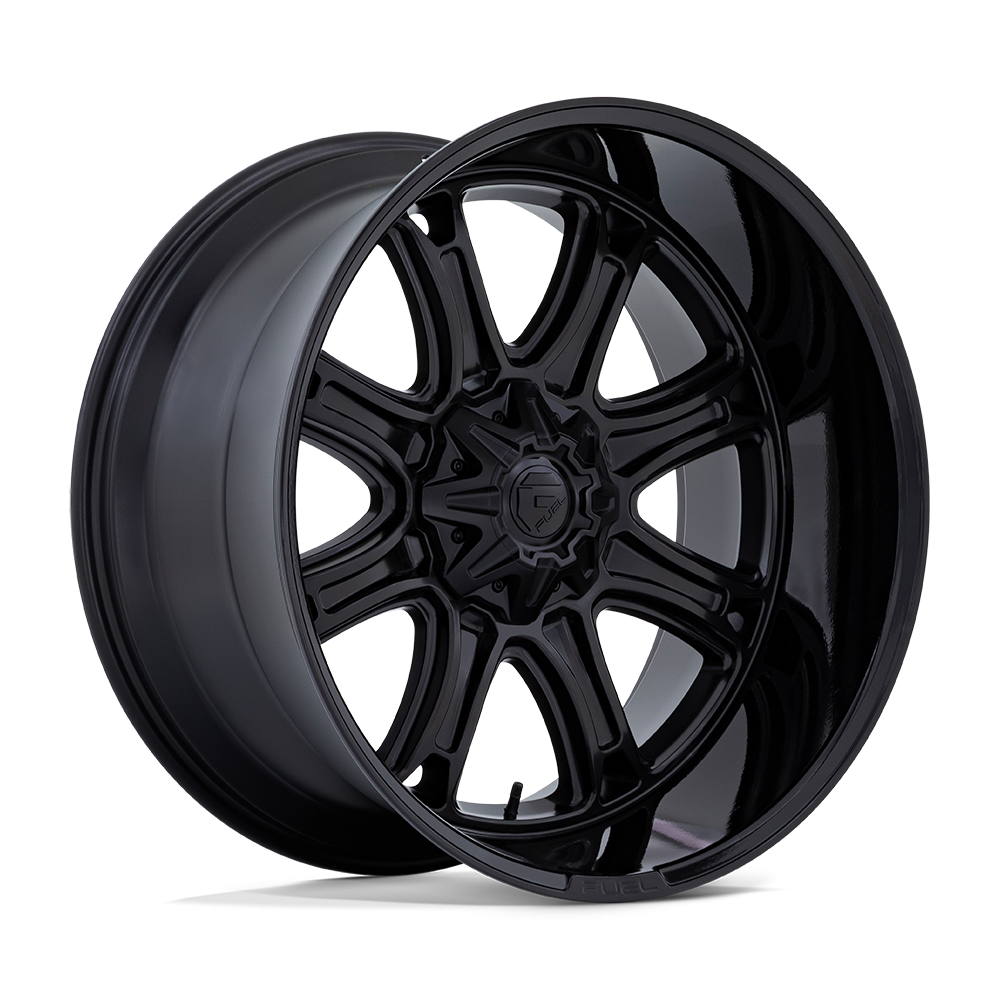 Felga aluminiowa DARKSTAR Matte Black W/ Gloss Black Lip FUEL