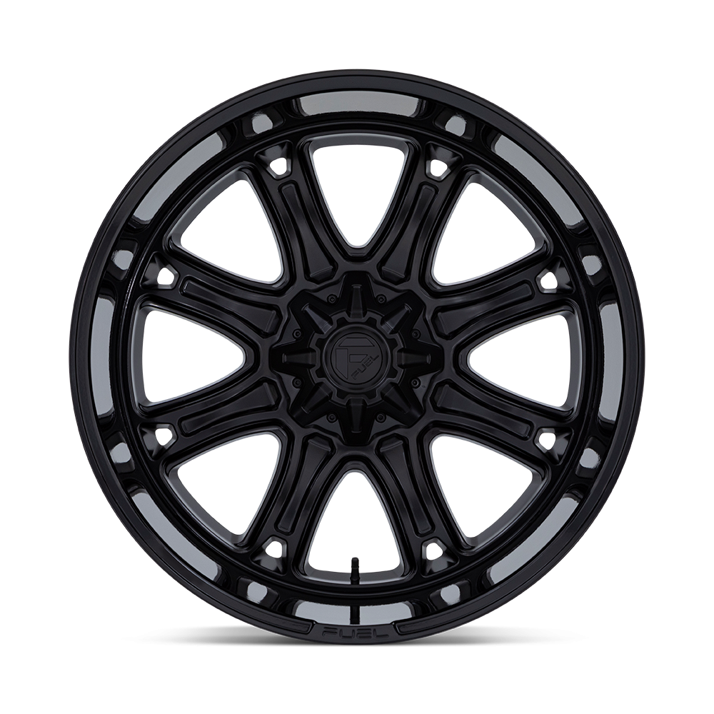 Felga aluminiowa DARKSTAR Matte Black W/ Gloss Black Lip FUEL - Image 3
