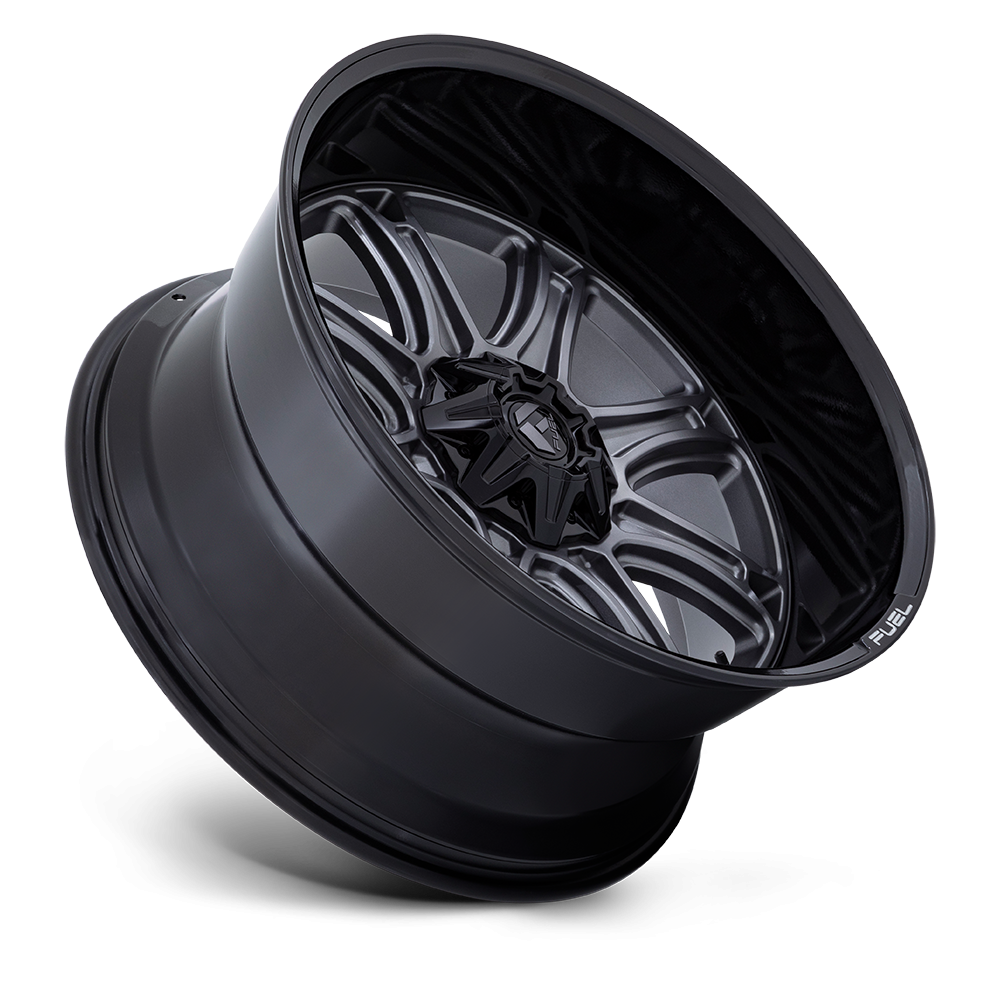 Felga aluminiowa DARKSTAR Matte Gunmetal W/ Black Lip FUEL - Image 2