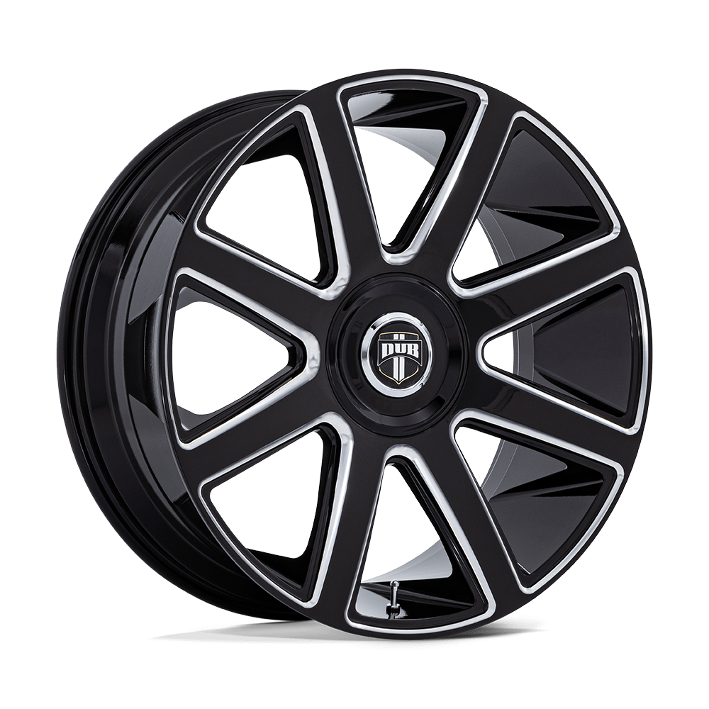 Felga aluminiowa DC273 PULL Gloss Black Milled DUB