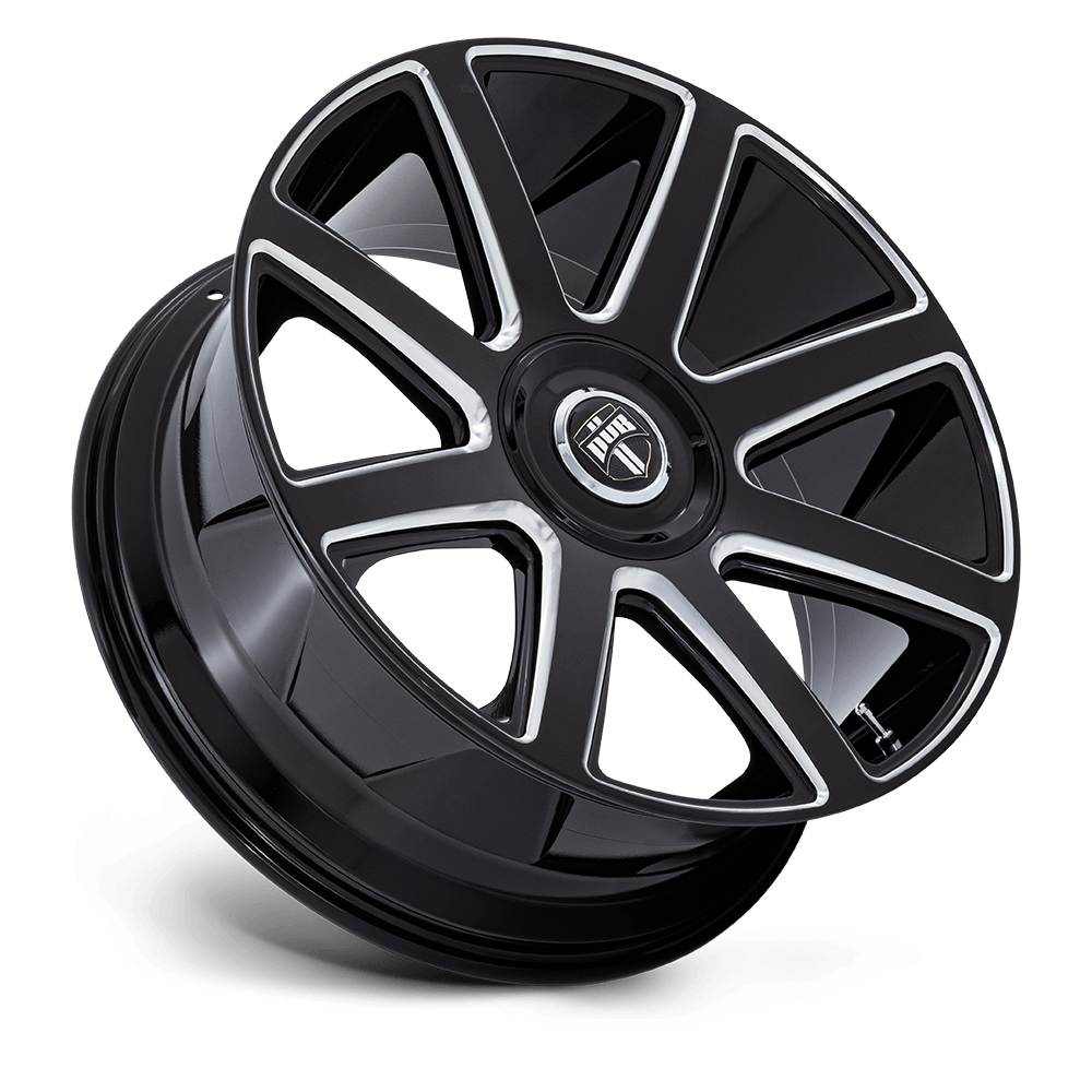 Felga aluminiowa DC273 PULL Gloss Black Milled DUB - obrazek 2