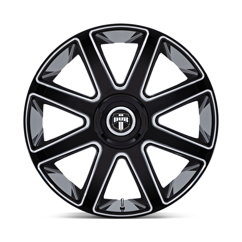 Felga aluminiowa DC273 PULL Gloss Black Milled DUB - obrazek 3