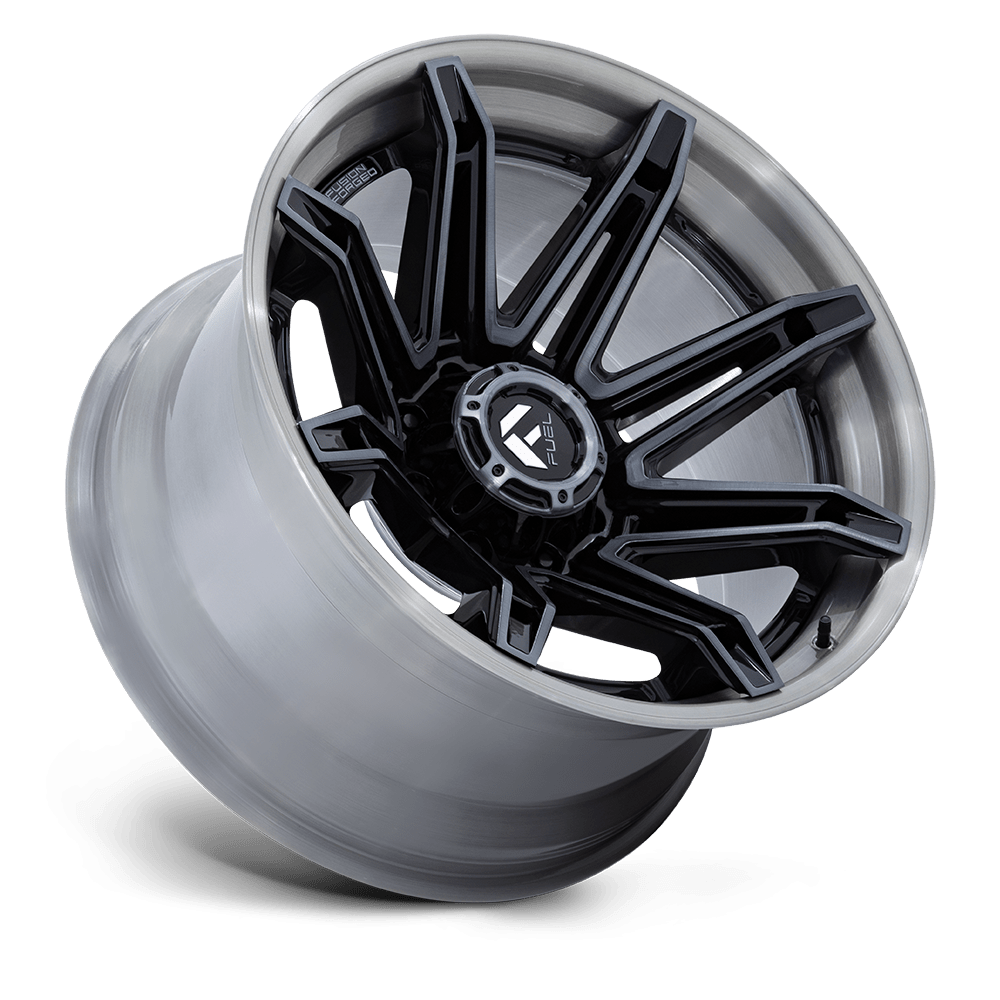 Felga aluminiowa FC401 BRAWL Gloss Black Brushed Dark Tint FUEL - obrazek 3