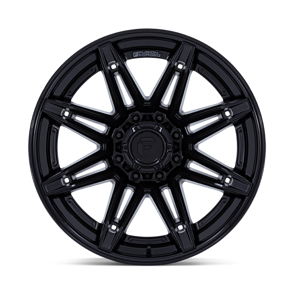Felga aluminiowa FC401 BRAWL Matte Black W/ Gloss Black Lip FUEL - obrazek 2