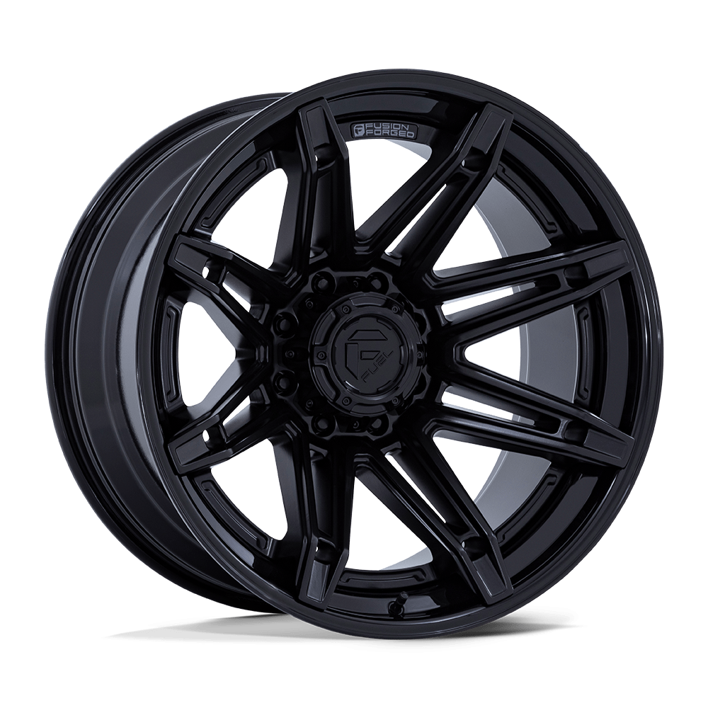 Felga aluminiowa FC401 BRAWL Matte Black W/ Gloss Black Lip Fuel