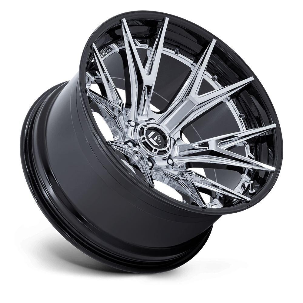 Felga aluminiowa FC402 CATALYST Chrome W/ Gloss Black Lip FUEL - Image 2